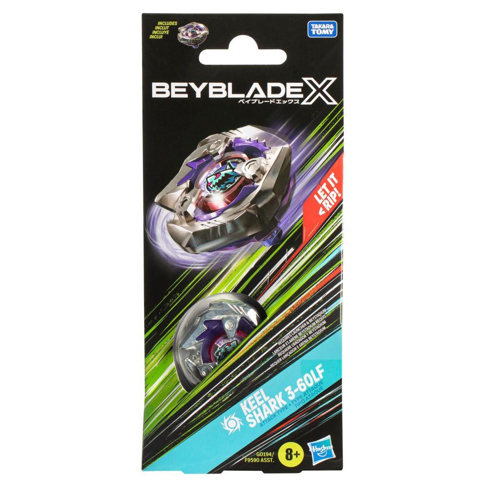 Beyblade X Keel Shark 3-60LF Booster Pack Set with Attack Type top Ages 8 - Image 2