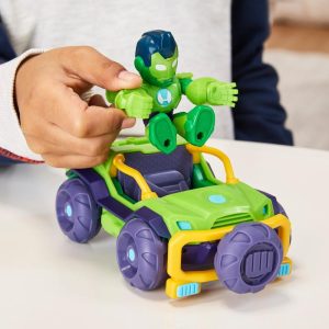 Marvel Iron Man and his Awesome Friends Iron Hulk Action Figure  Toy Vehicle