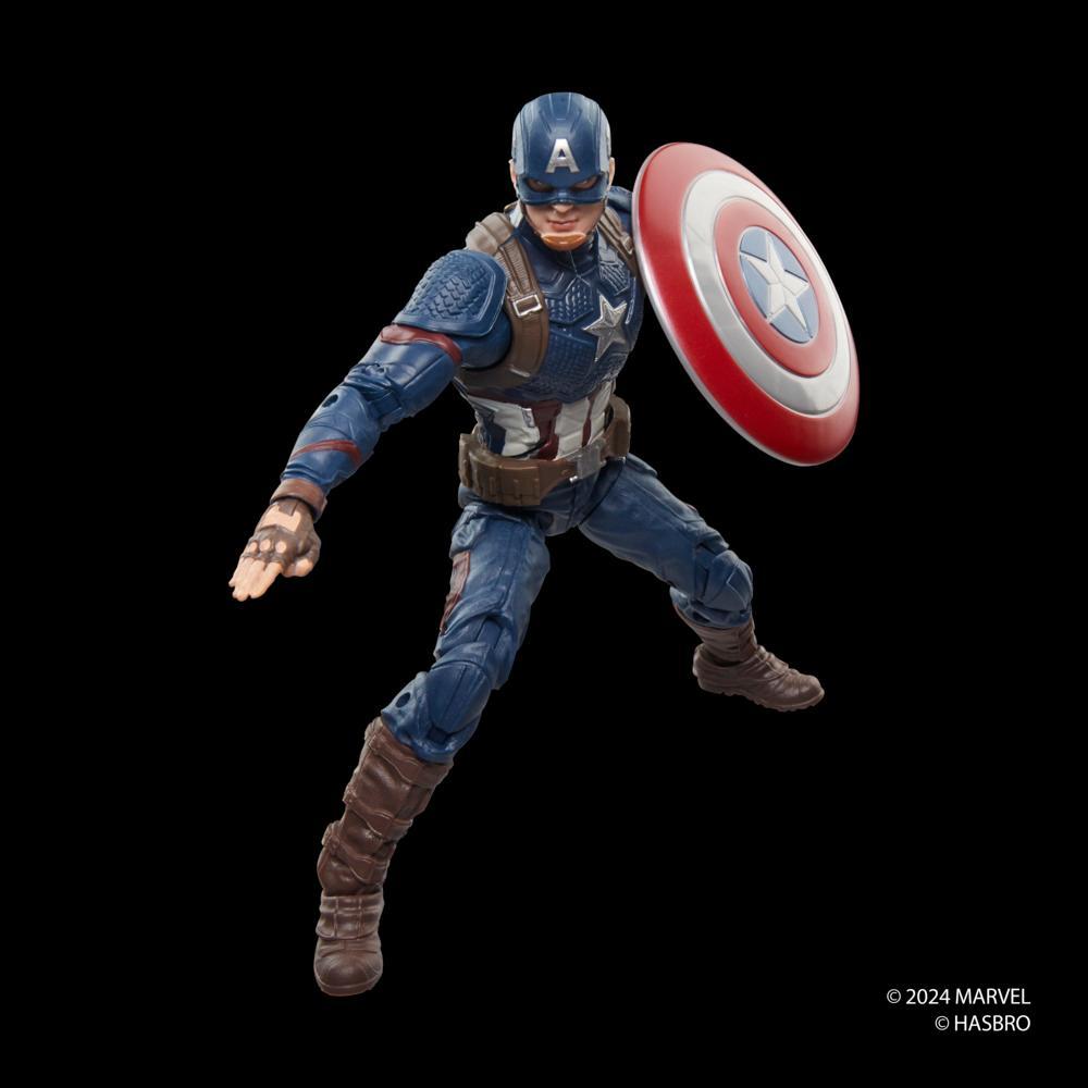 Marvel Legends Series Captain America Avengers Endgame Collectible Action Figure 6 - Image 2