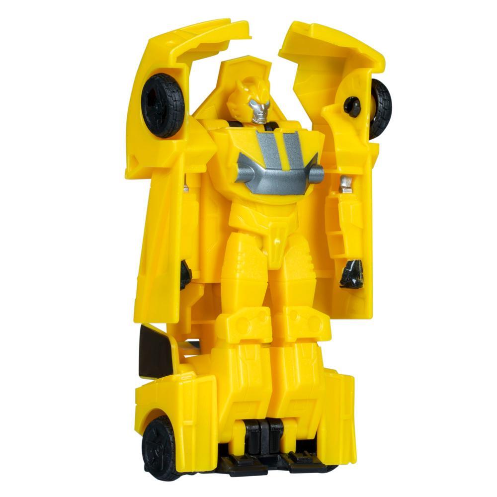 Transformers EarthSpark 1-Step Smash Changers Bumblebee Action Figure - Image 6
