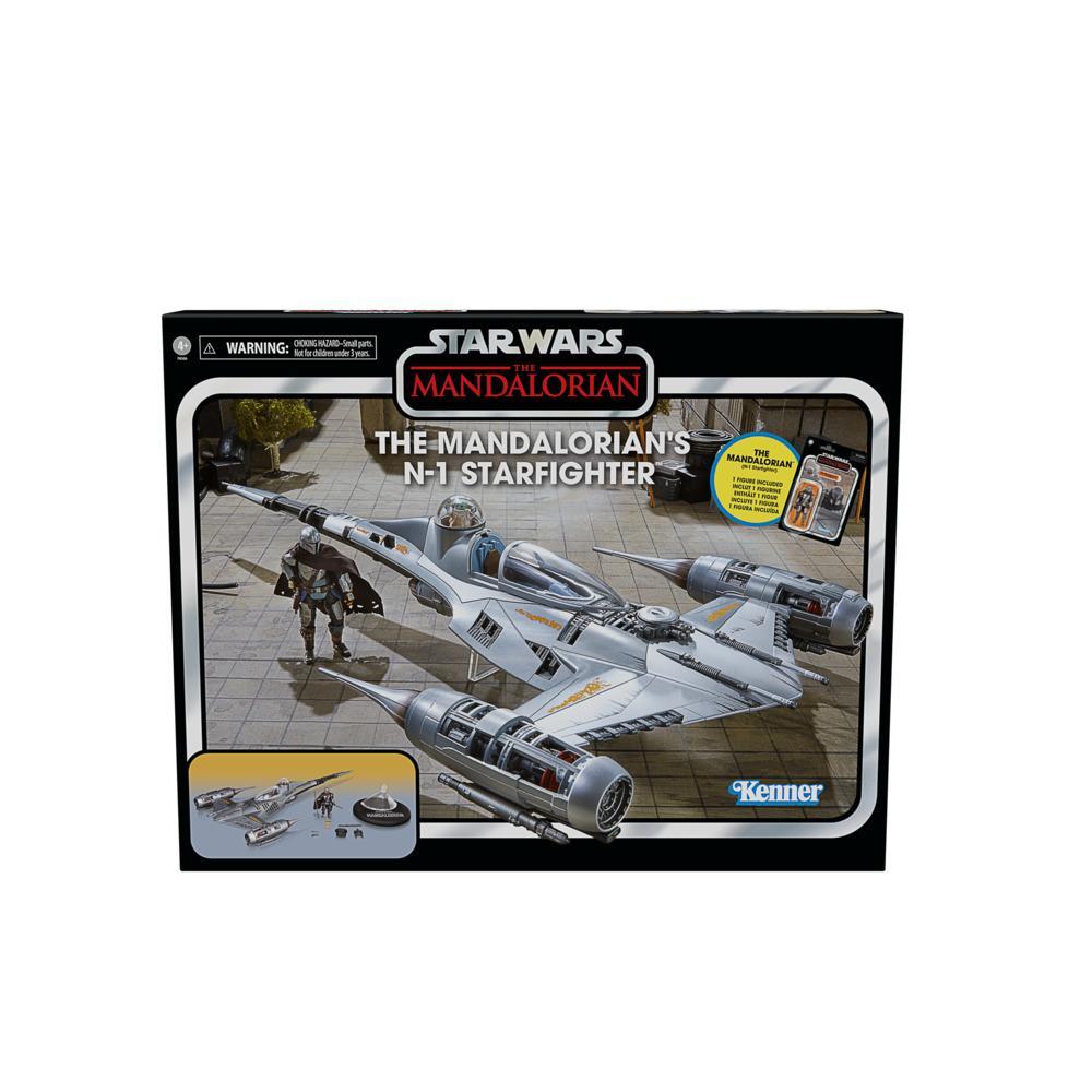Star Wars The Vintage Collection The Mandalorians N-1 Starfighter Action Figures 375 - Image 7