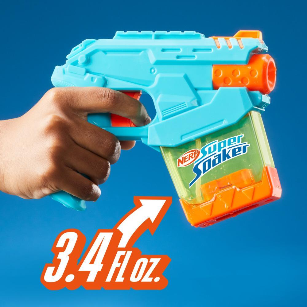 Nerf Super Soaker Mini Dunk-Fill Water Blaster Instant Fill Tank 34 Fluid Ounce Tank Water Toys 6 - Image 3