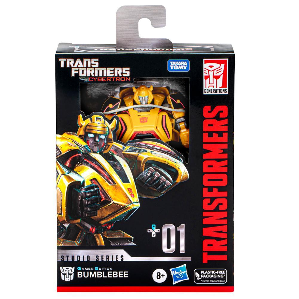 Transformers Studio Series Deluxe 01 Gamer Edition Bumblebee Converting Action Figure 45 - Image 7