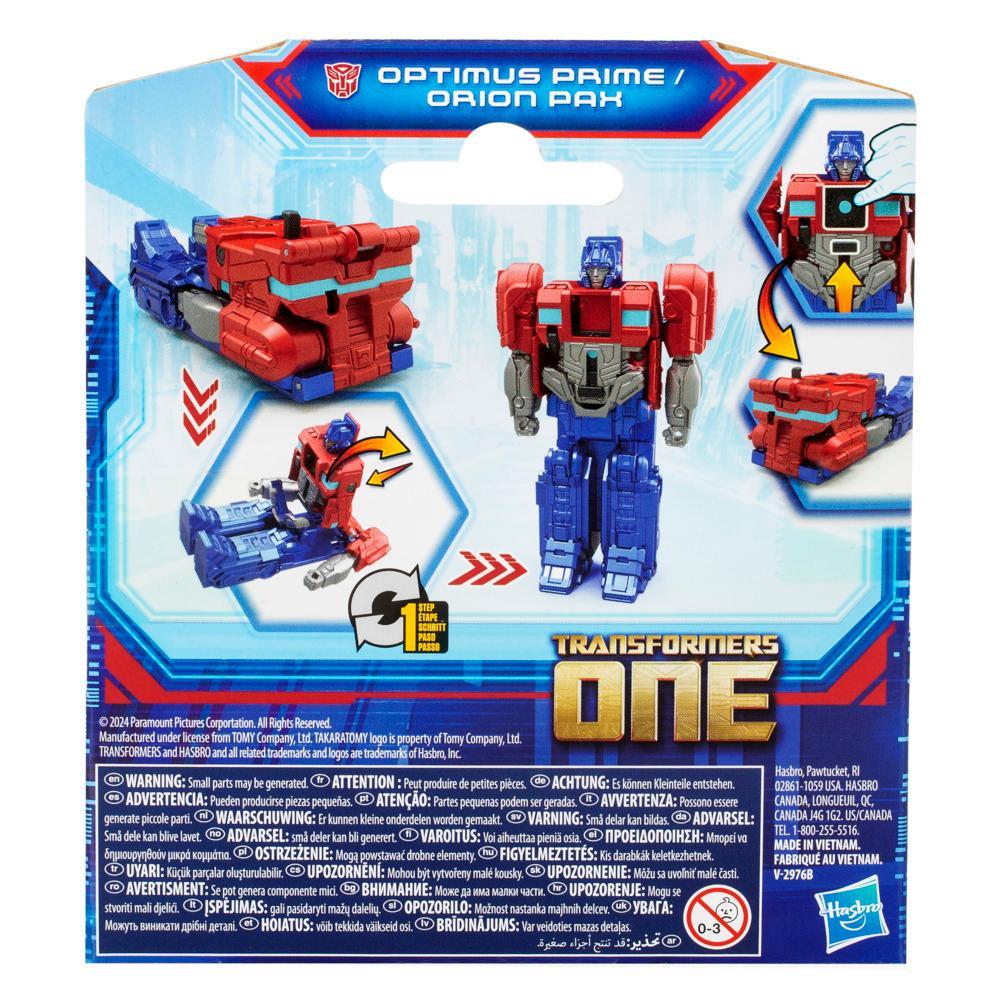 Transformers One Cog Changer Optimus Prime Orion Pax 4 Action Figures for Kids Age 6 - Image 8