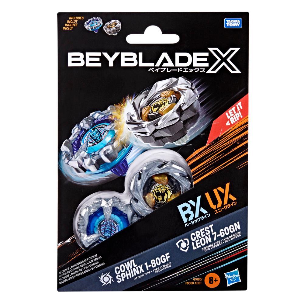 Beyblade X Cowl Sphinx 1-80GF Crest Leon 7-60GN Dual Pack Set - Image 7