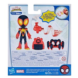 Marvel Spidey and His Amazing Friends Web-Spinners Miles Morales Spider-Man Figure