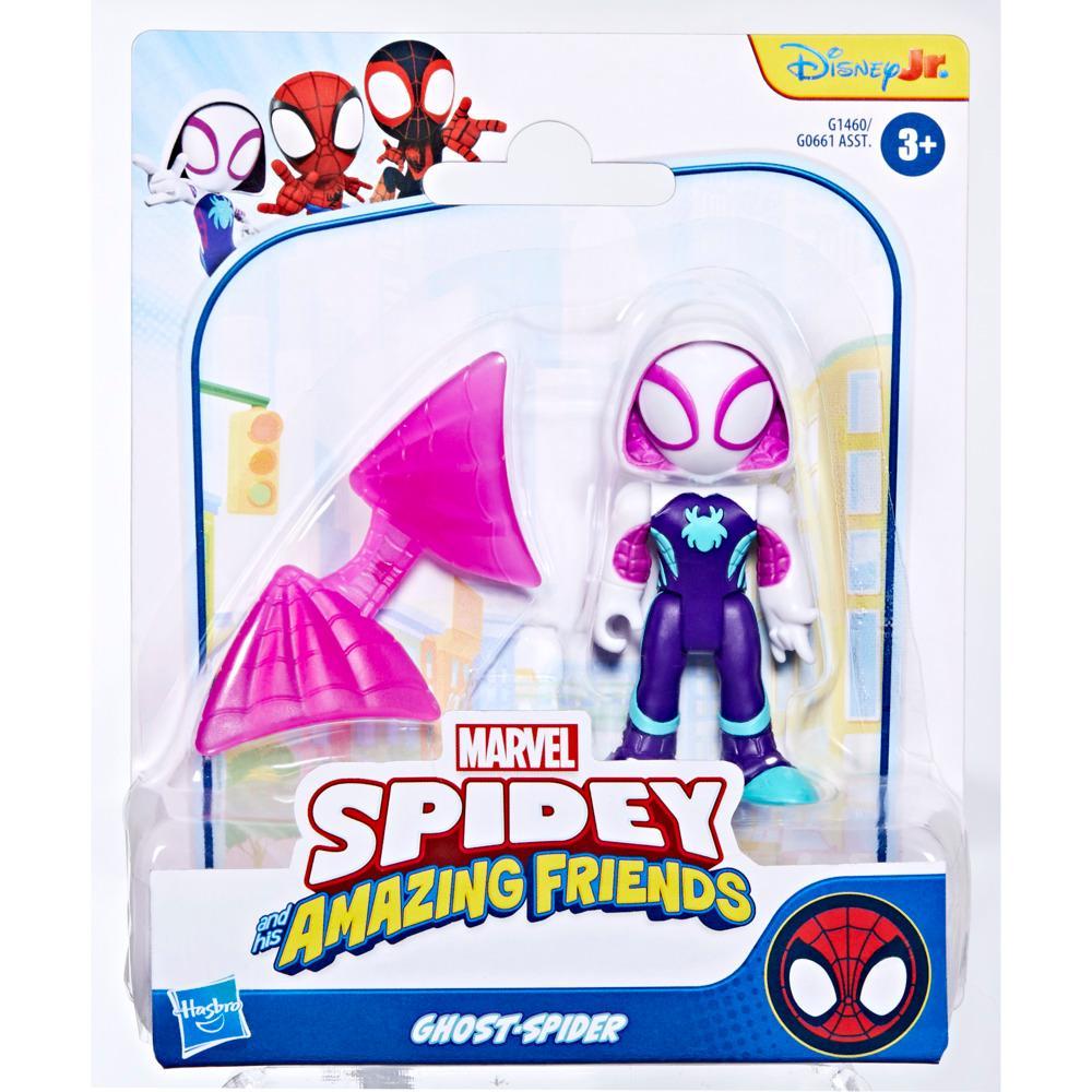 Marvel Spidey and his Amazing Friends Ghost-Spider Toy with Accessory - Image 2