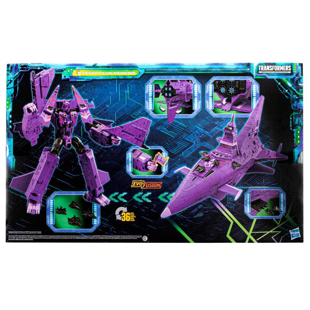 Transformers Legacy Evolution Titan Decepticon Nemesis Figure Adult Collectible 235 - Image 9