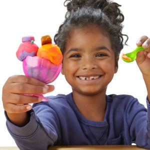 Play-Doh Rainbow Swirl Ice Cream Playset Arts and Crafts Toys for Ages 3