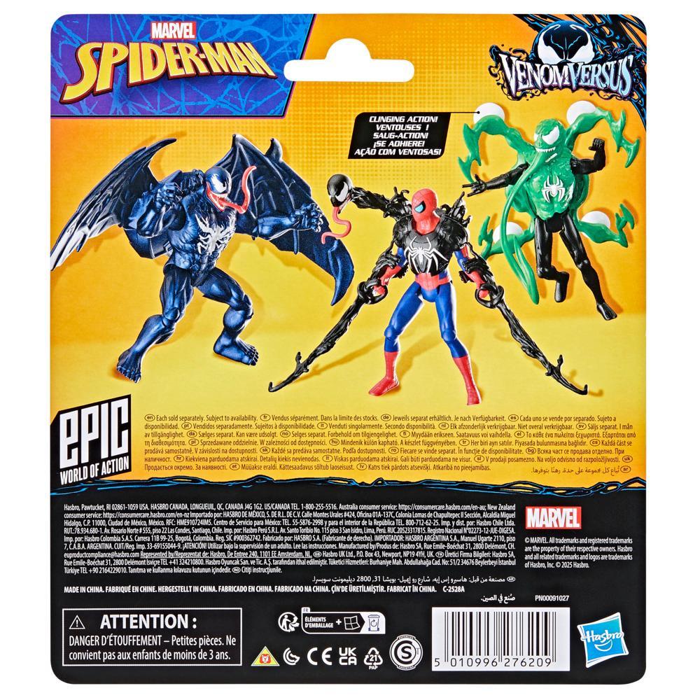 Marvel Spider-Man VenomVersus Epic World of Action Miles Morales Deluxe Figure - Image 8