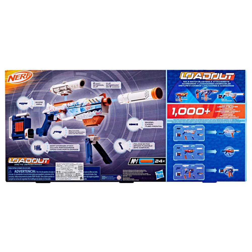 Nerf Loadout Arctic Zerostriker Blaster and N1 Darts - Image 3