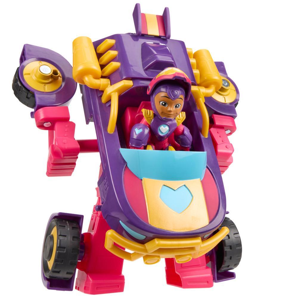 Marvel Iron Man and his Awesome Friends Ironheart 2-In-1 Mech Suit Vehicle Set Ages 3 - Image 6