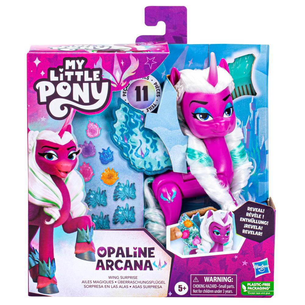 My Little Pony Toys Opaline Arcana Wing Surprise Fashion Doll Toys for Girls and Boys - Image 7