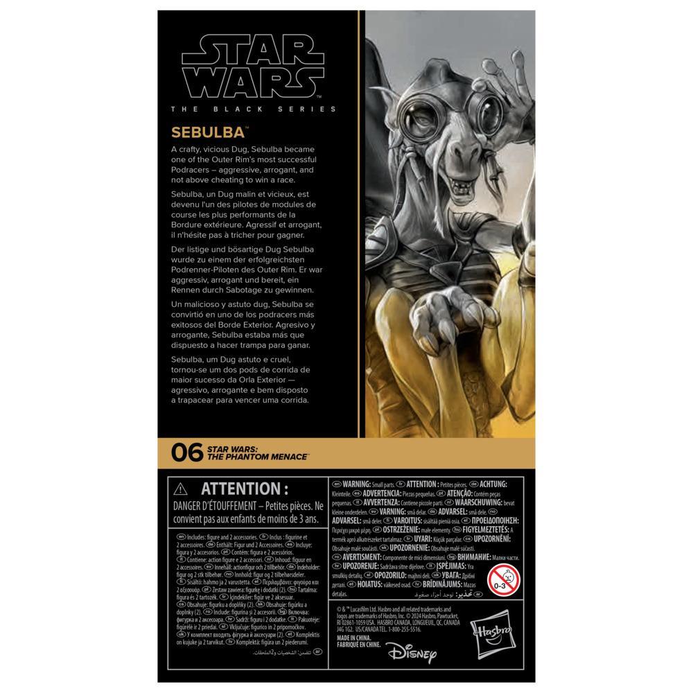 Star Wars The Black Series Sebulba Star Wars The Phantom Menace Action Figure 6 - Image 8
