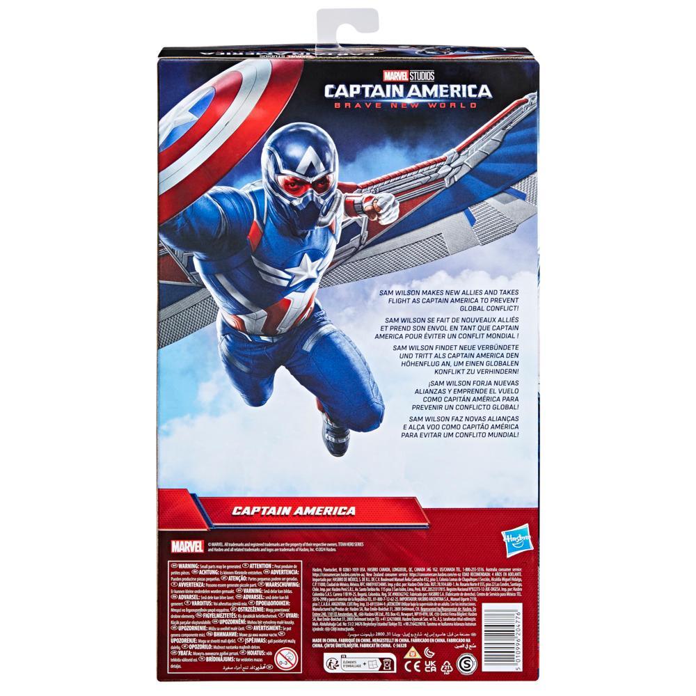 Marvel Studios Captain America Brave New World 12-Inch Deluxe Captain America Action Figure - Image 3