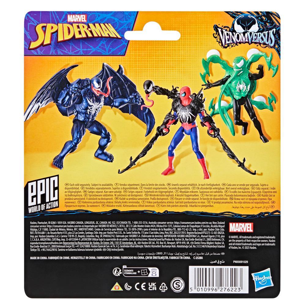 Marvel Spider-Man VenomVersus Epic World of Action Deluxe Venom Figure - Image 8