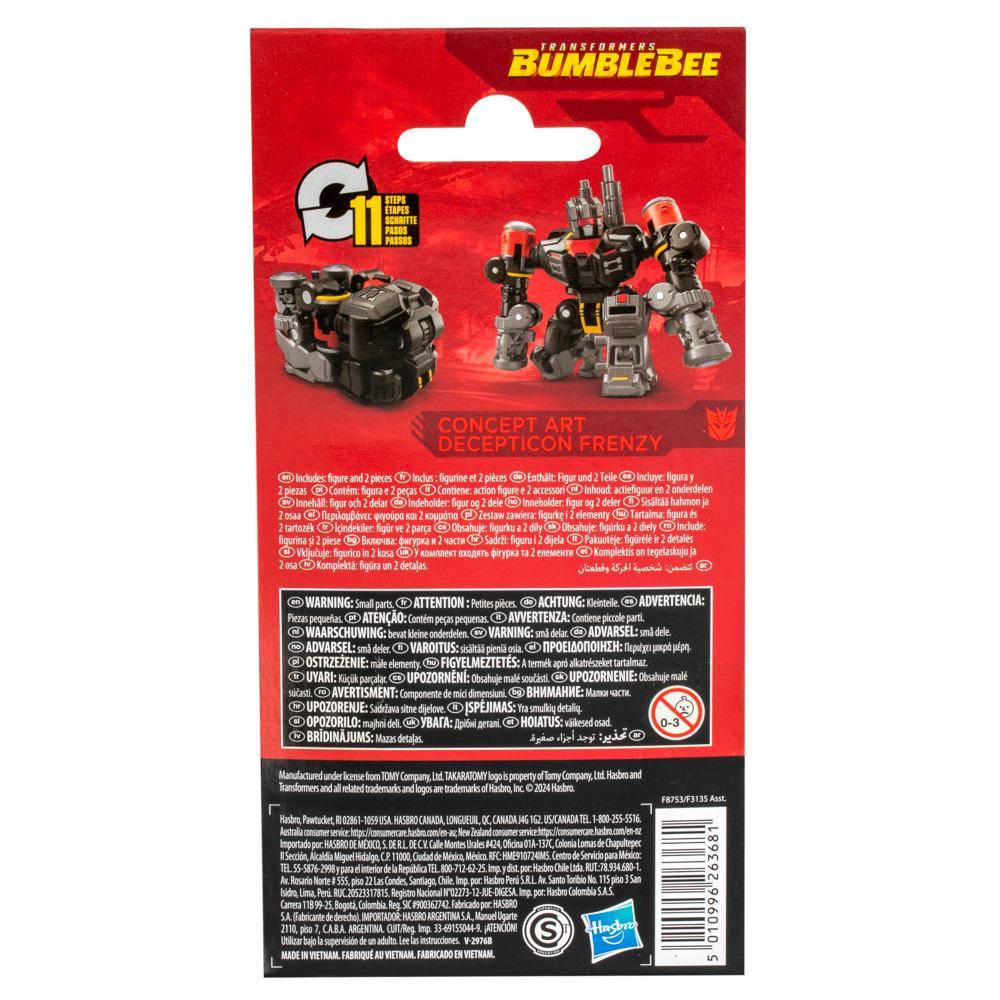 Transformers Studio Series Core Transformers Bumblebee Concept Art Frenzy Action Figure - Image 3