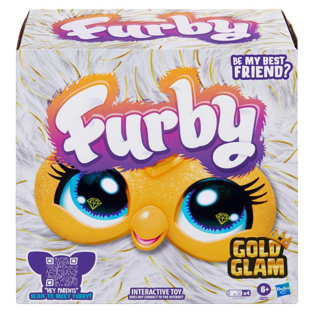 Furby Gold Glam Interactive Plush Toy - Image 3