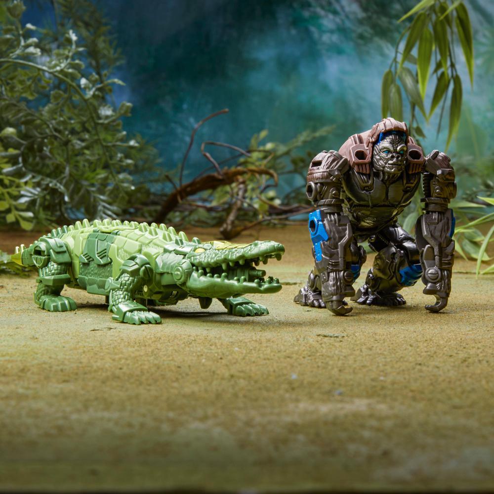 Transformers Rise of the Beasts Movie Beast Alliance Beast Combiners 2-Pack Optimus Primal Toys 6 and Up 5-inch - Image 3