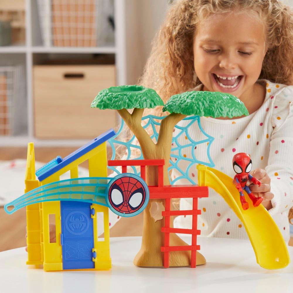 Marvel Spidey and His Amazing Friends Spidey Playground Playset with Spidey Action Figure - Image 5