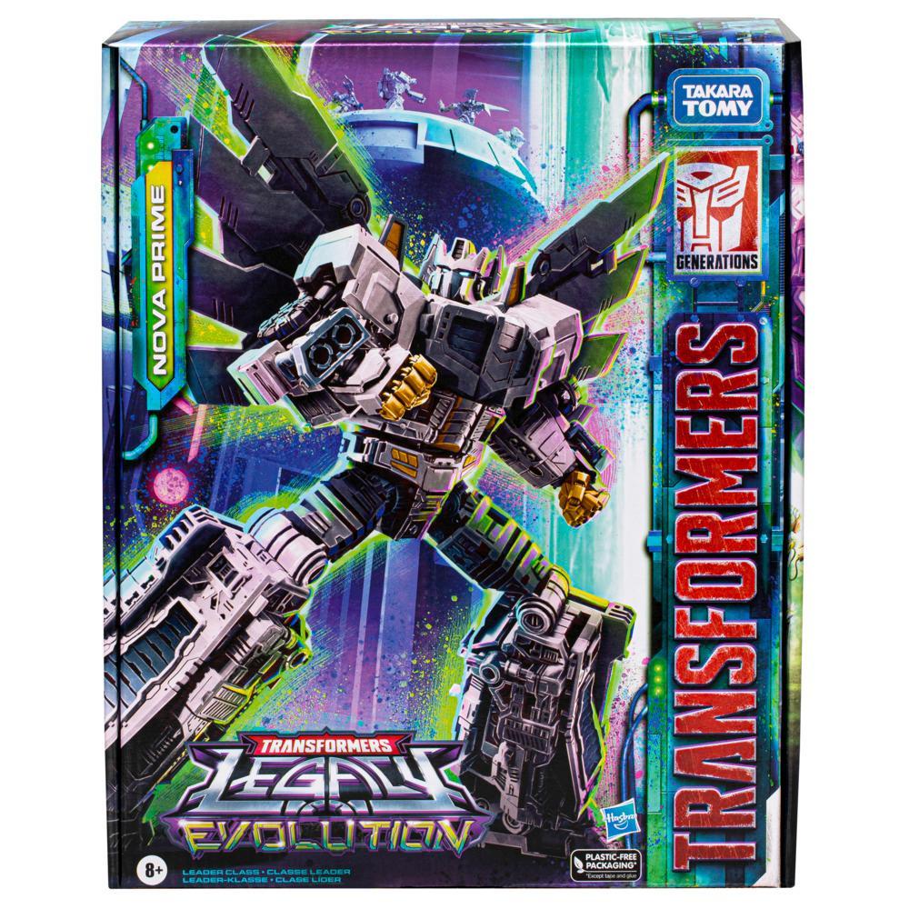 Transformers Legacy Evolution Leader Class Nova Prime 7 Action Figure For Boys And Girls Ages 8 And Up - Image 7