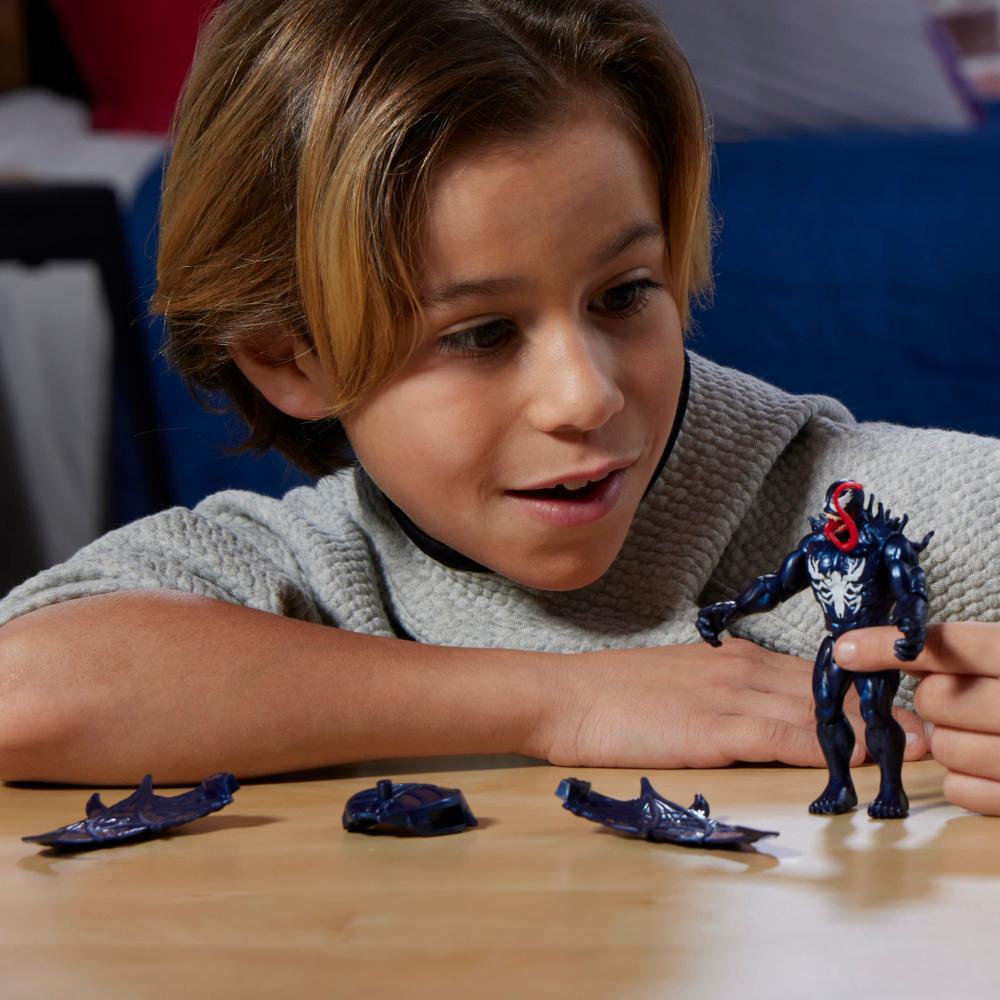 Marvel Spider-Man VenomVersus Epic World of Action Deluxe Venom Figure - Image 9