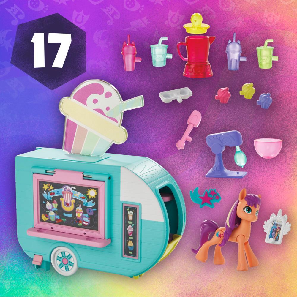 My Little Pony Toys Sunny Starscout Smoothie Truck Doll Kids Playset Toys for Girls Boys - Image 4
