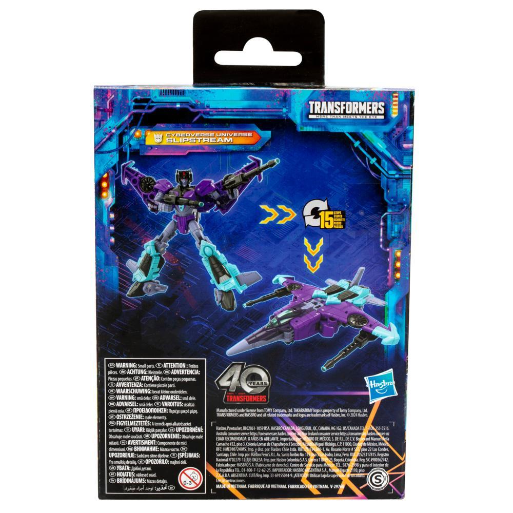 Transformers Legacy United Deluxe Class Cyberverse Universe Slipstream Action Figure - Image 8