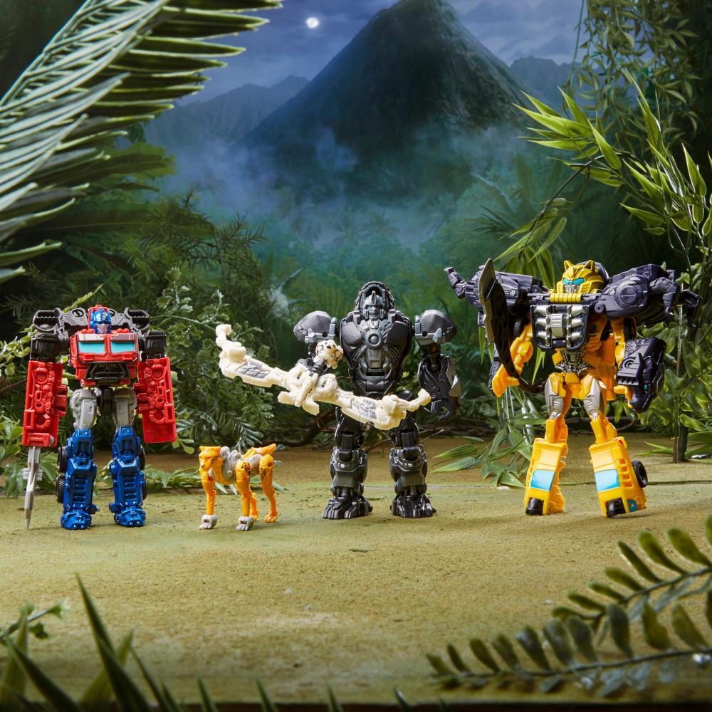 Transformers Rise of the Beasts Movie Beast Alliance Beast Weaponizers 2-Pack Optimus Primal Toy 6 and Up 5-inch - Image 3
