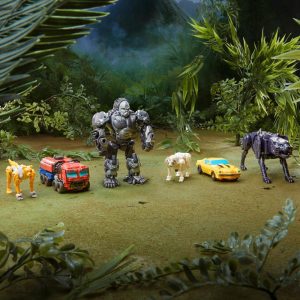 Transformers Rise of the Beasts Movie Beast Alliance Beast Weaponizers 2-Pack Optimus Primal Toy 6 and Up 5-inch