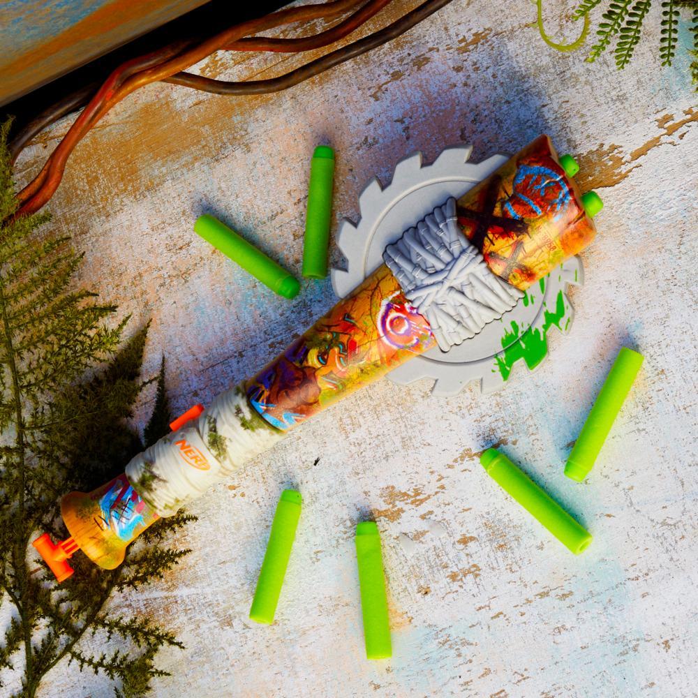 Nerf Zombie Strikeout Dart Blaster 8 Nerf Elite Darts Foam Blade Outdoor Games Ages 8