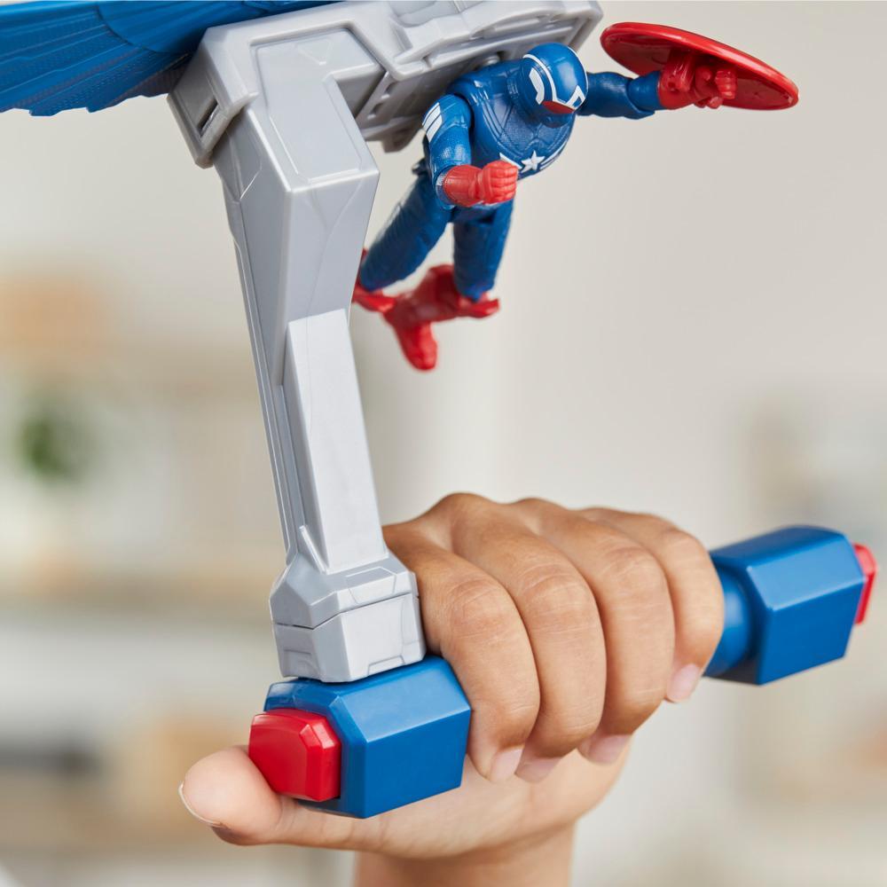 Marvel Epic Hero Series Captain America Brave New World Flight Control Figure - Image 5