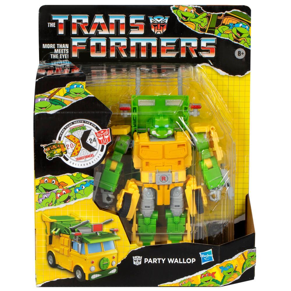 Transformers Collaborative Teenage Mutant Ninja Turtles Party Wallop 7 Action Figure 8 - Image 7