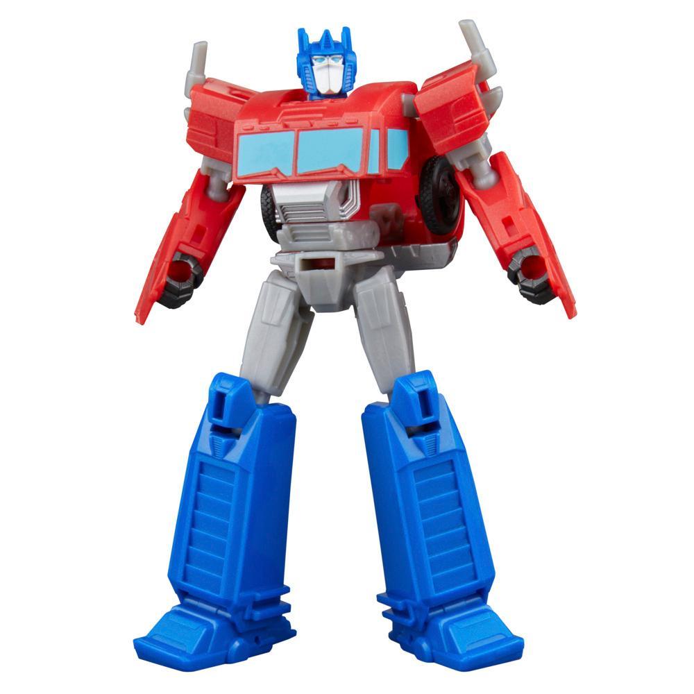 Transformers EarthSpark Optimus Prime Battle Trailer Playset - Image 11