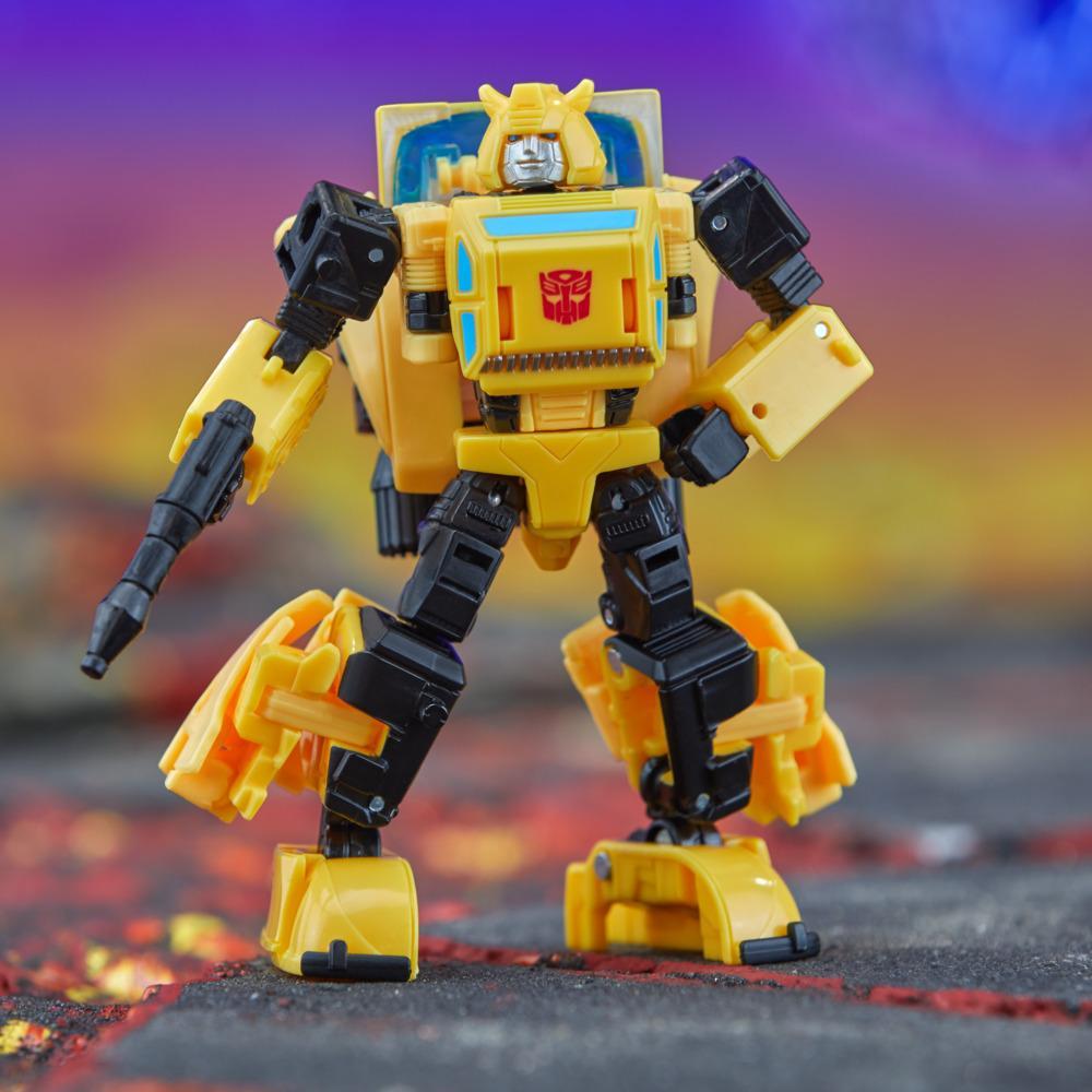 Transformers Legacy Deluxe Class Origin Bumblebee Action Figure - Image 5