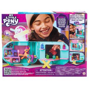 My Little Pony Toys Sunny Starscout Smoothie Truck Doll Kids Playset Toys for Girls Boys