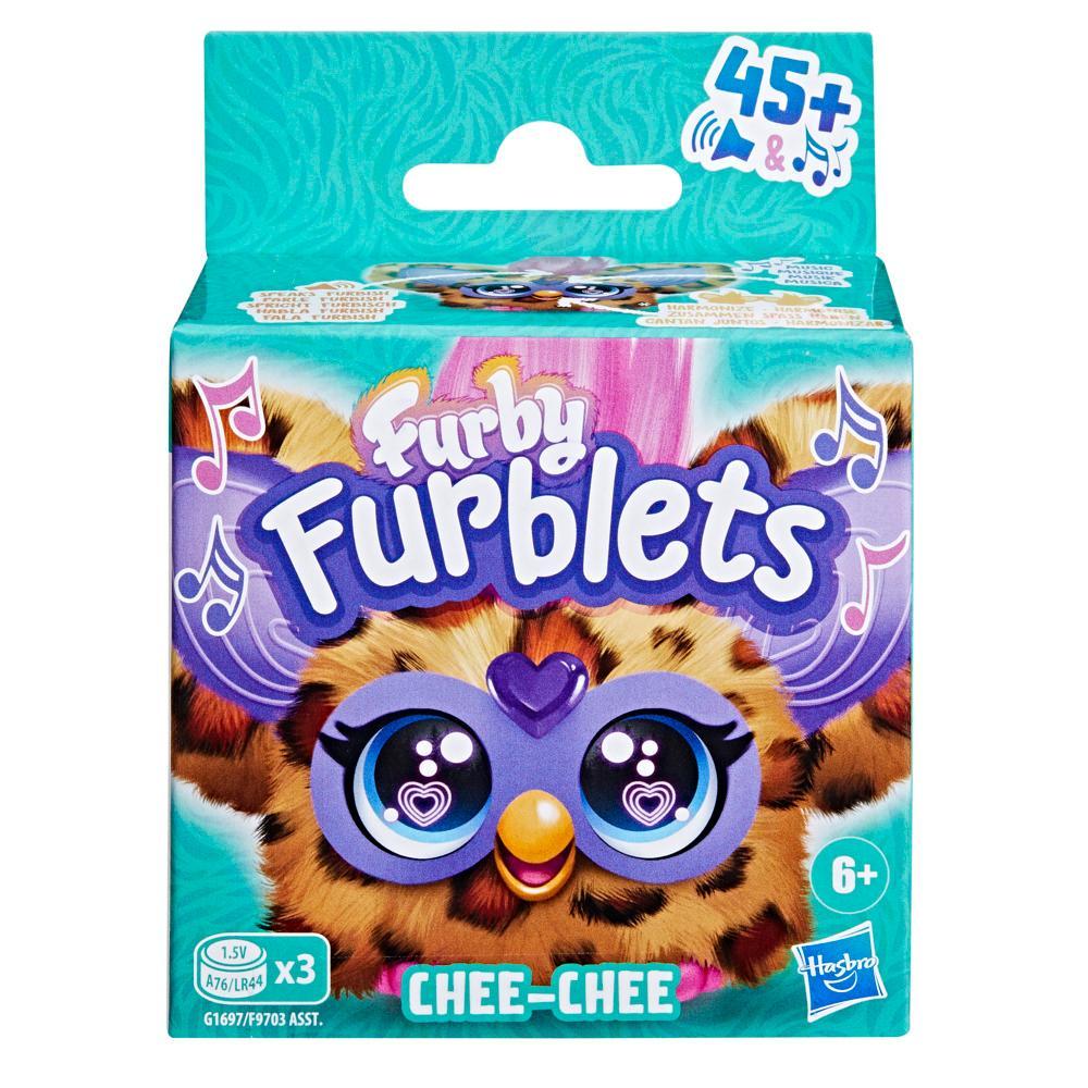 Furby Furblets Chee-Chee Cheetah Mini Plush Toy - Image 2