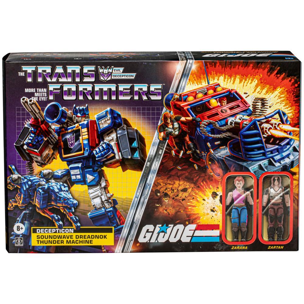 Transformers Collaborative GI Joe Soundwave Dreadnok Thunder Machine Zartan Zarana Toys - Image 7
