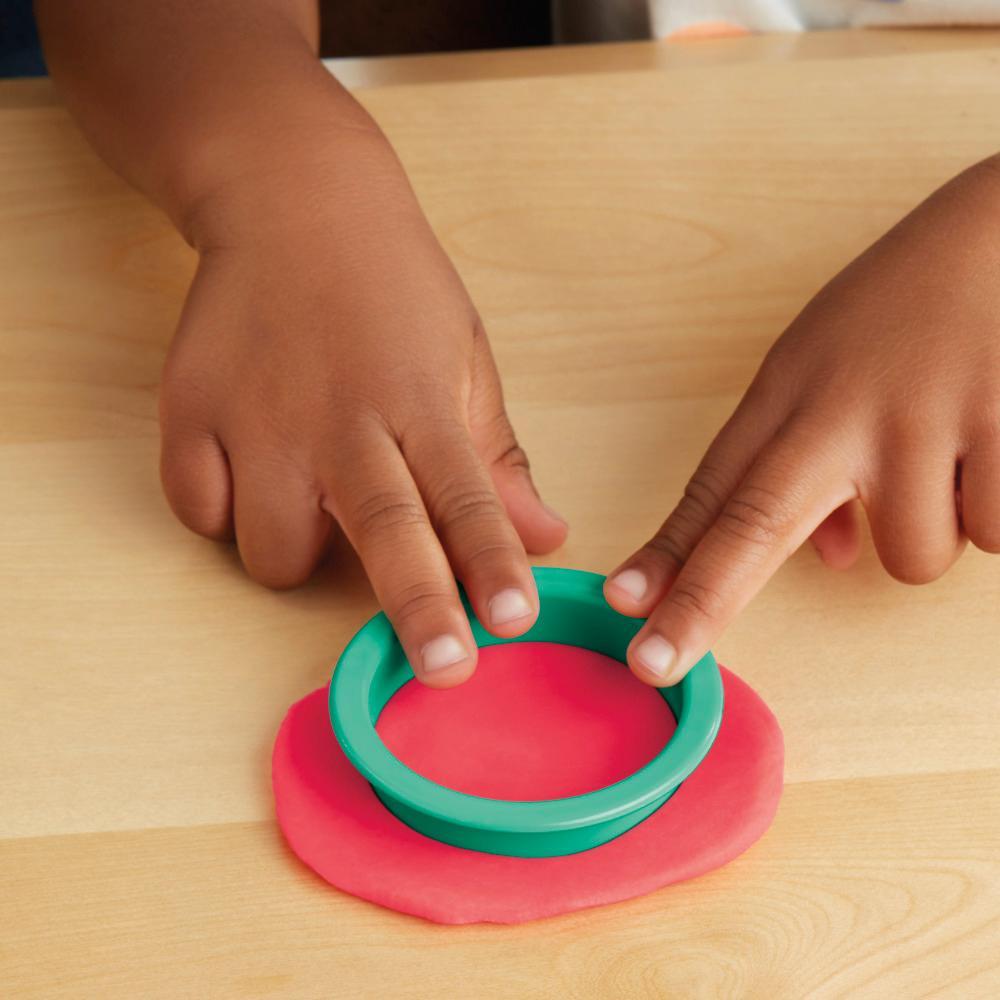 Play-Doh Numbers and Shapes Playset with 17 Tools Kids Arts and Crafts Toys 3 - Image 4