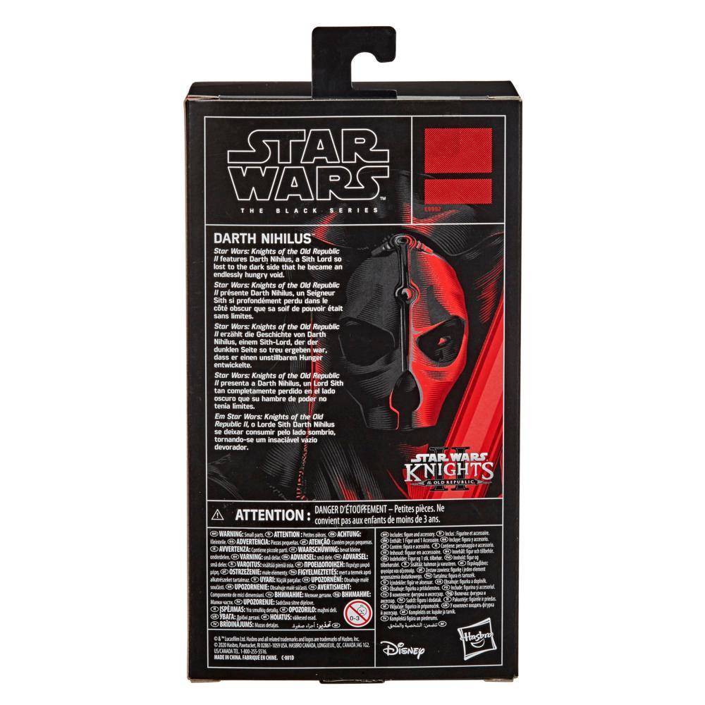 Star Wars The Black Series Gaming Greats Darth Nihilus - Image 8