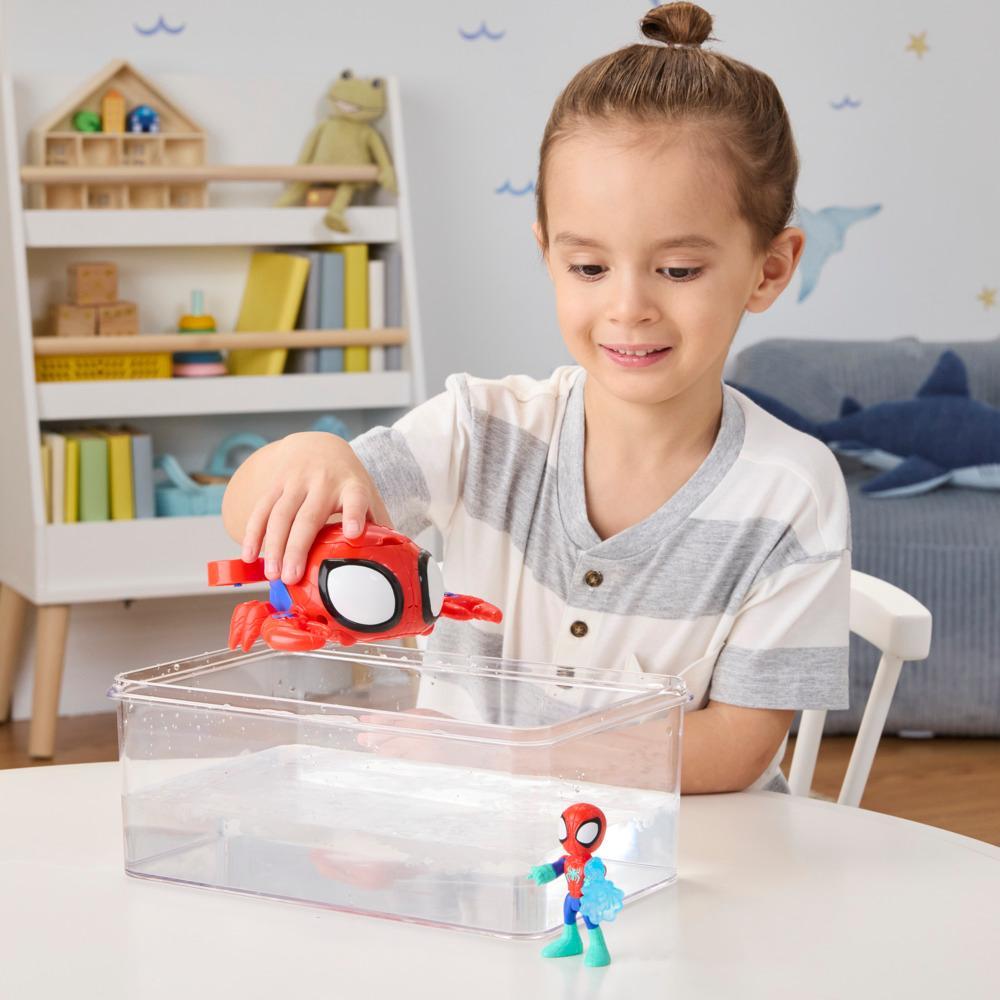 Marvel Spidey and his Amazing Friends Water-Webs Spider Crab Submarine Toy - Image 3