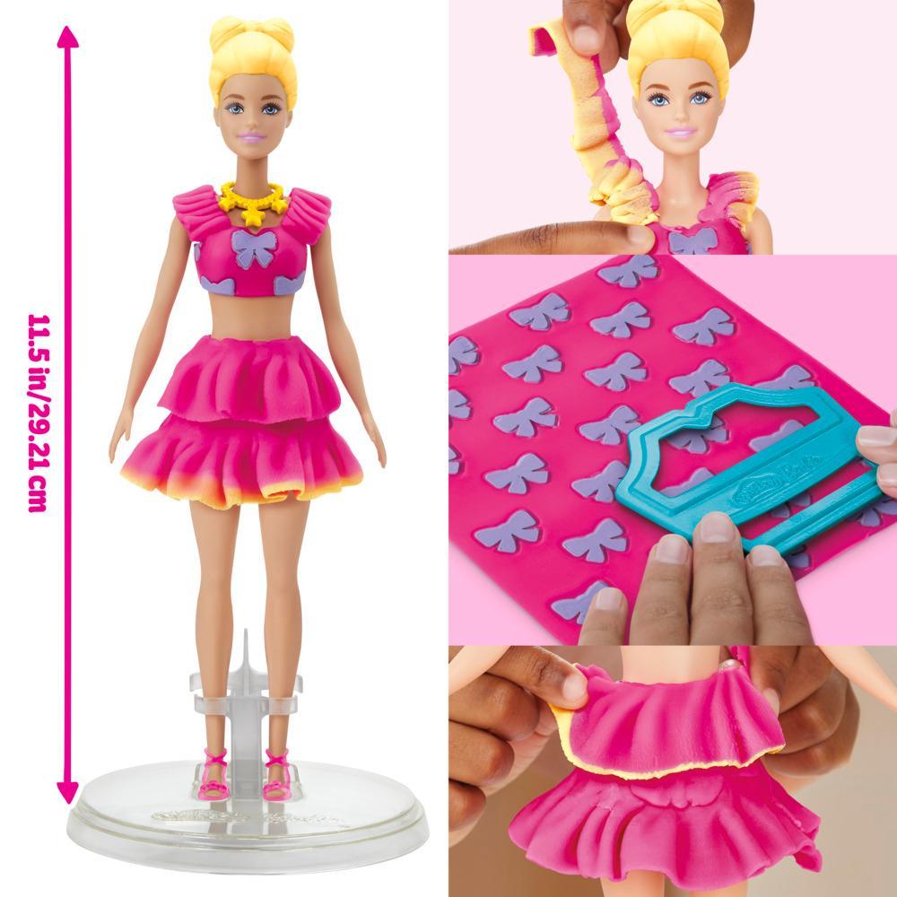 Play-Doh Barbie Ruffles and Bows Doll Set - Image 3