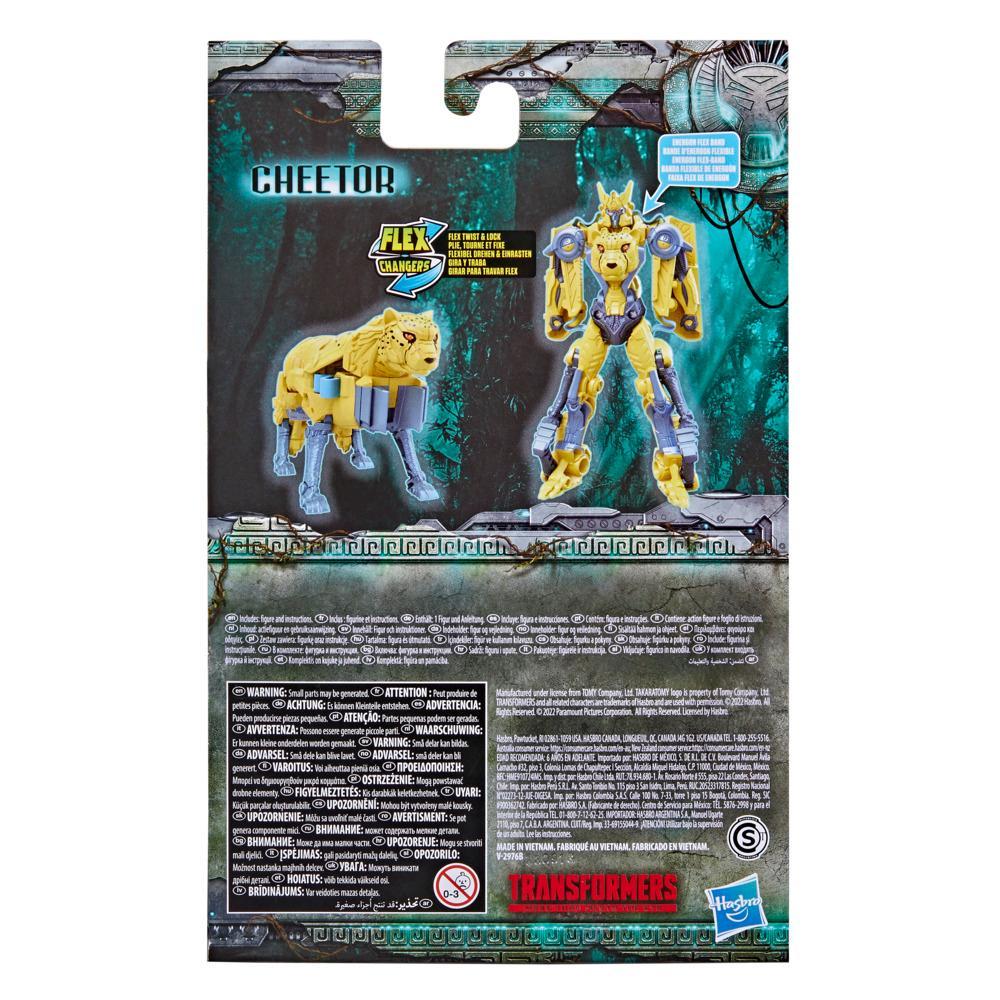 Transformers Toys Transformers Rise of the Beasts Movie Flex Changer Cheetor Action Figure - Ages 6 and up 6-inch - Image 2