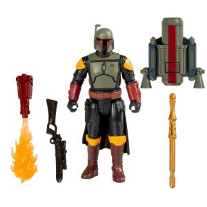 Star Wars Epic Hero Series Boba Fett Action Figure  4 Accessories 4