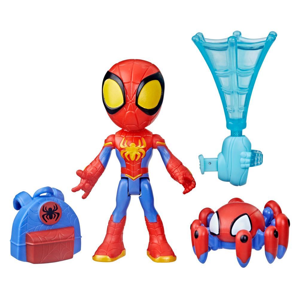 Marvel Spidey and His Amazing Friends Web-Spinners Spidey Figure Web-Spinning Accessory - Image 6