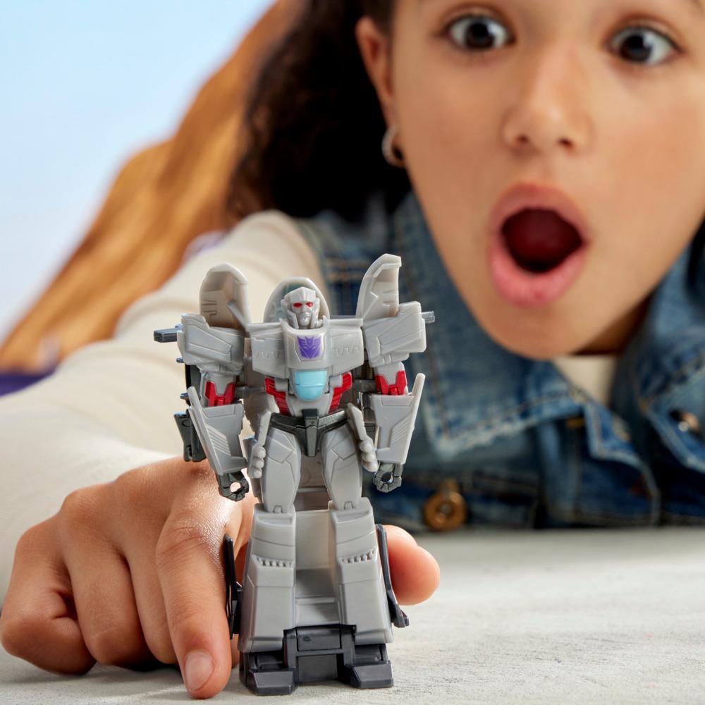 Transformers EarthSpark 1-Step Smash Changers Megatron Action Figure - Image 4