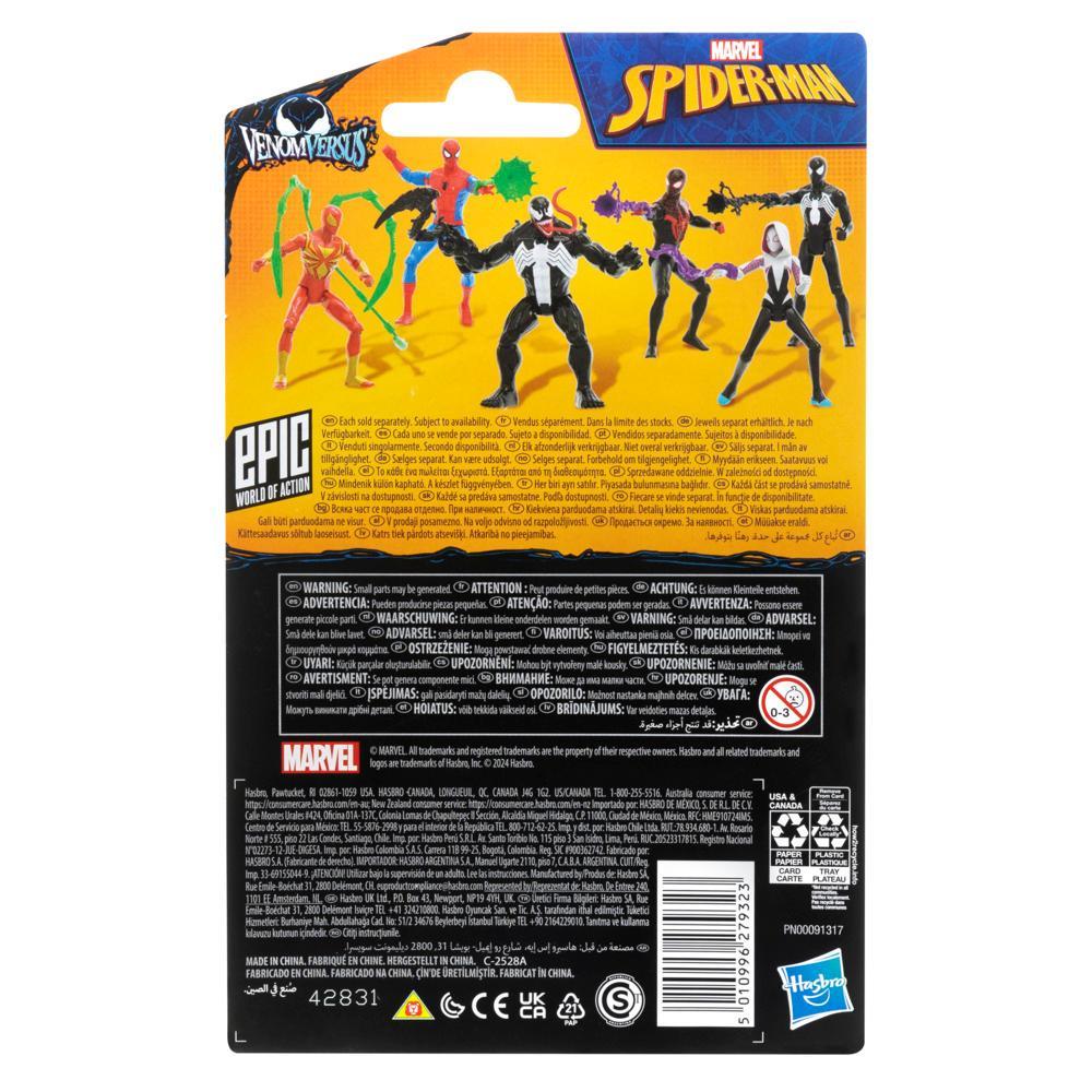 Marvel Spider-Man VenomVersus Epic World of Action Ghost-Spider Figure - Image 3