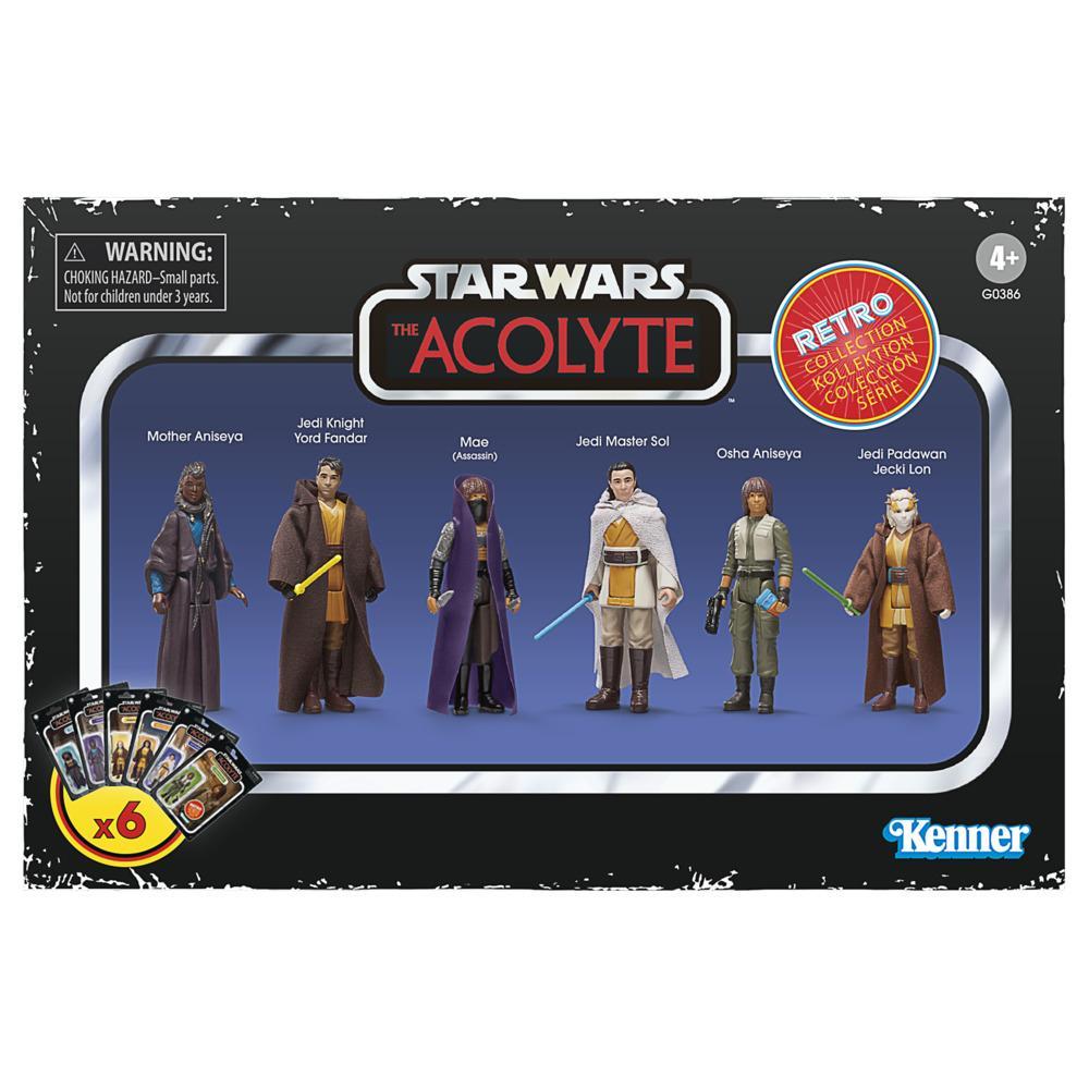 Star Wars Retro Collection Star Wars The Acolyte Action Figure Multipack 375 - Image 7