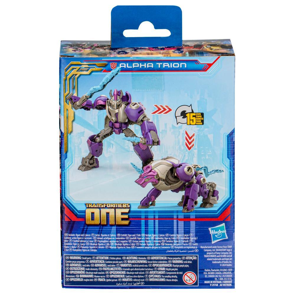 Transformers One Prime Changer Alpha Trion 5 Action Figures for Kids Age 6 - Image 8