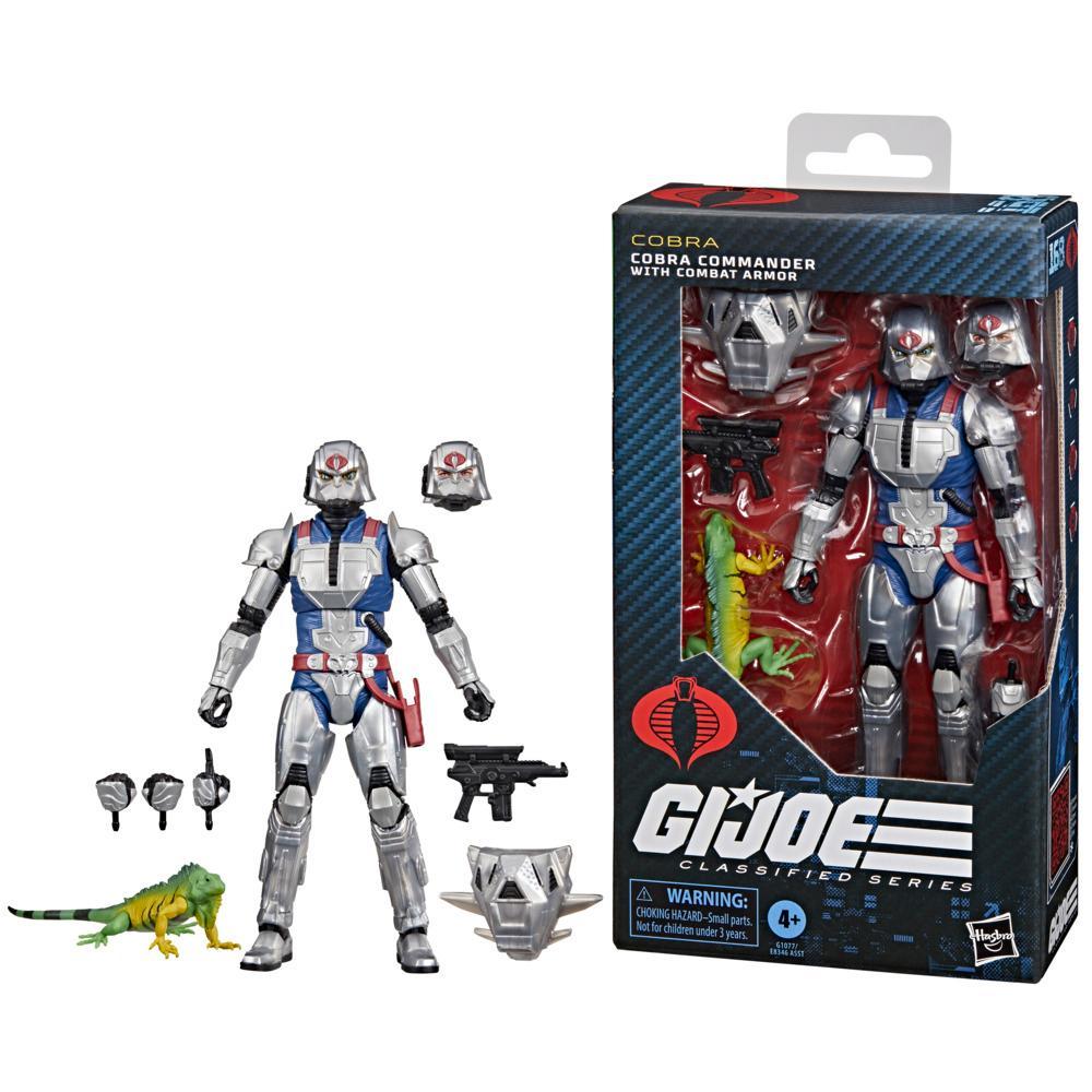 GI Joe Classified Series 168 Cobra Commander With Combat Armor Action Figure - Image 10